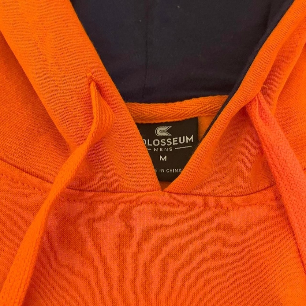 Syracuse University Orange Hoodie, Embroidered Logo, Y2K Style - Size M - Picture 2 of 2